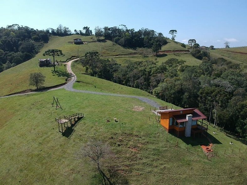 Chalé Mirante com hidro